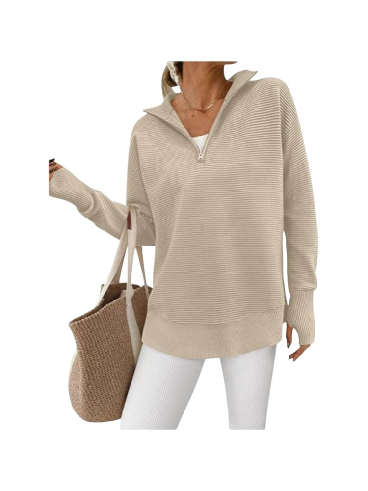 The Quarter-Zip Knit