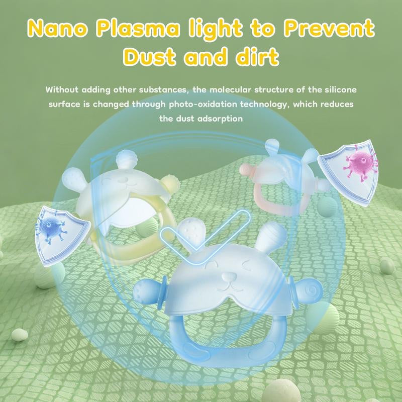 Nano plasma treated surface that resists dust and dirt