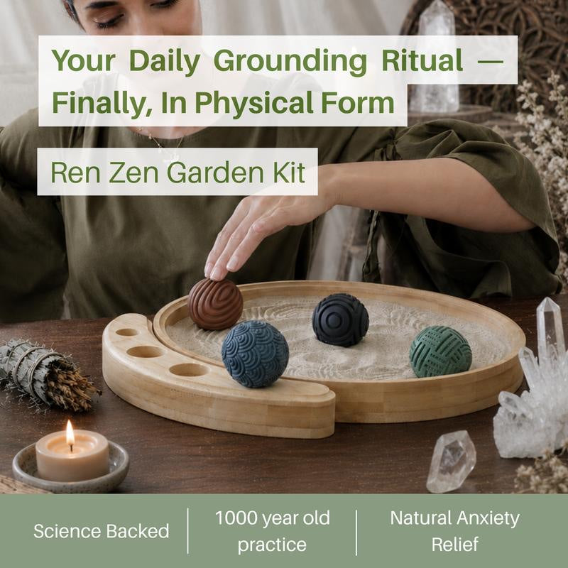 Your daily grounding ritual, finally in physical form