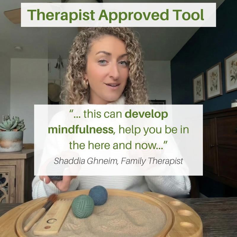 Therapist approved tool for developing mindfulness