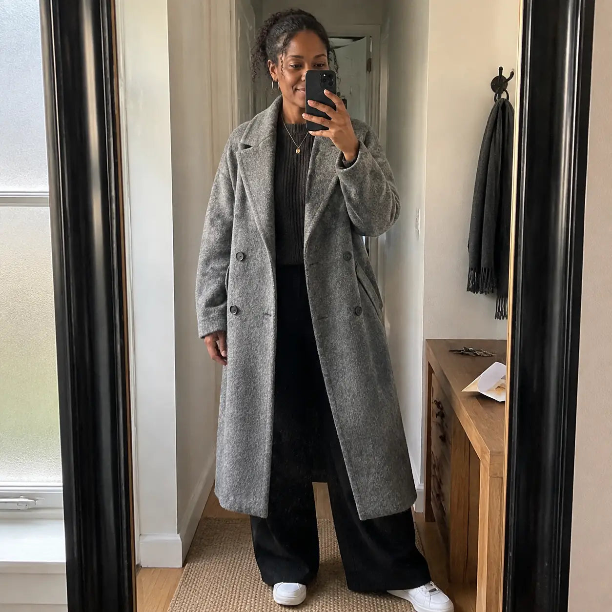 The Double-Breasted Wool Coat