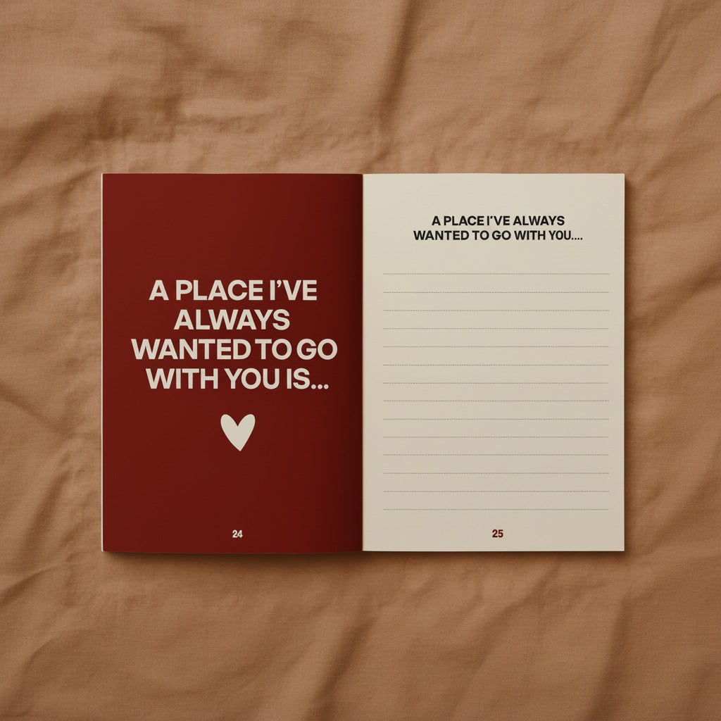 Prompt page: a place I have always wanted to go with you is