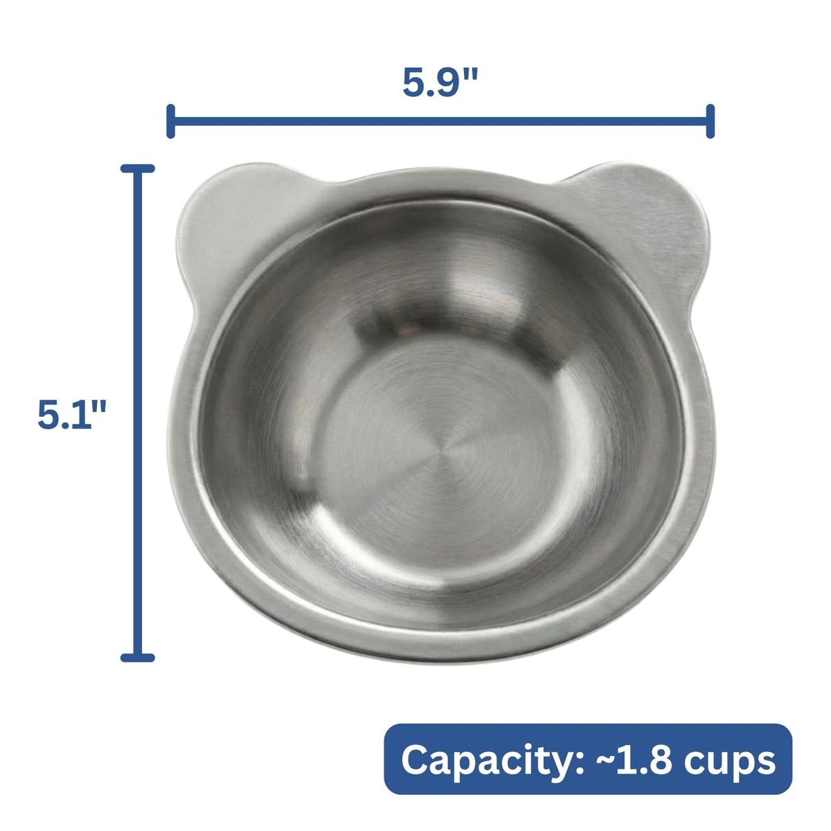 Maneele orthopedic feeding bowl in use