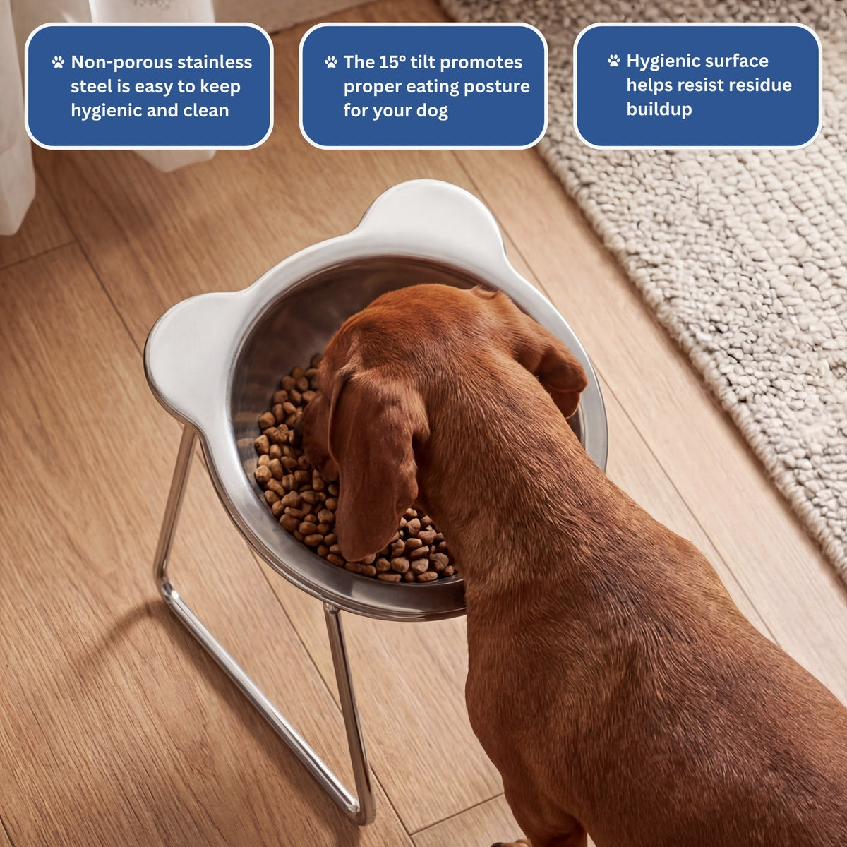 Maneele orthopedic feeding bowl