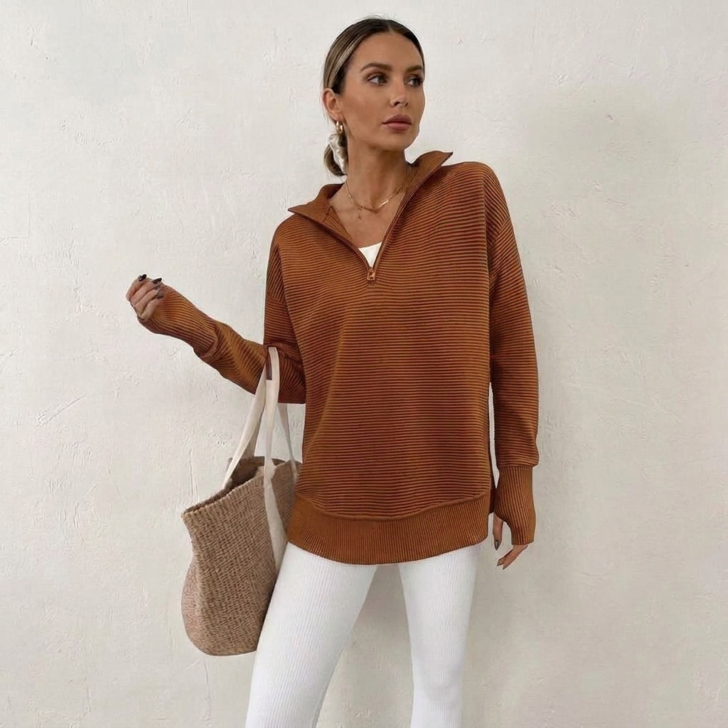 The Quarter-Zip Knit