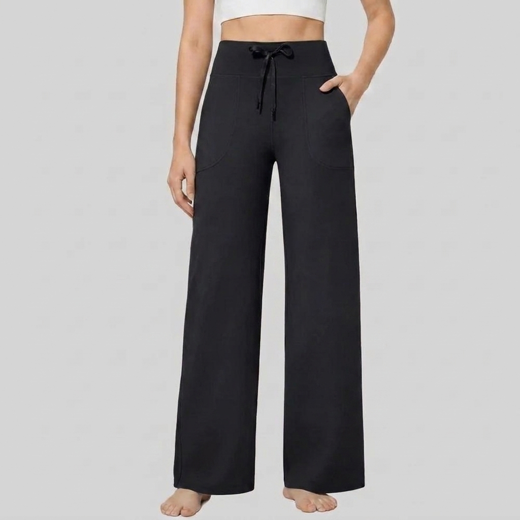 The Wide-Leg Lounge Pant