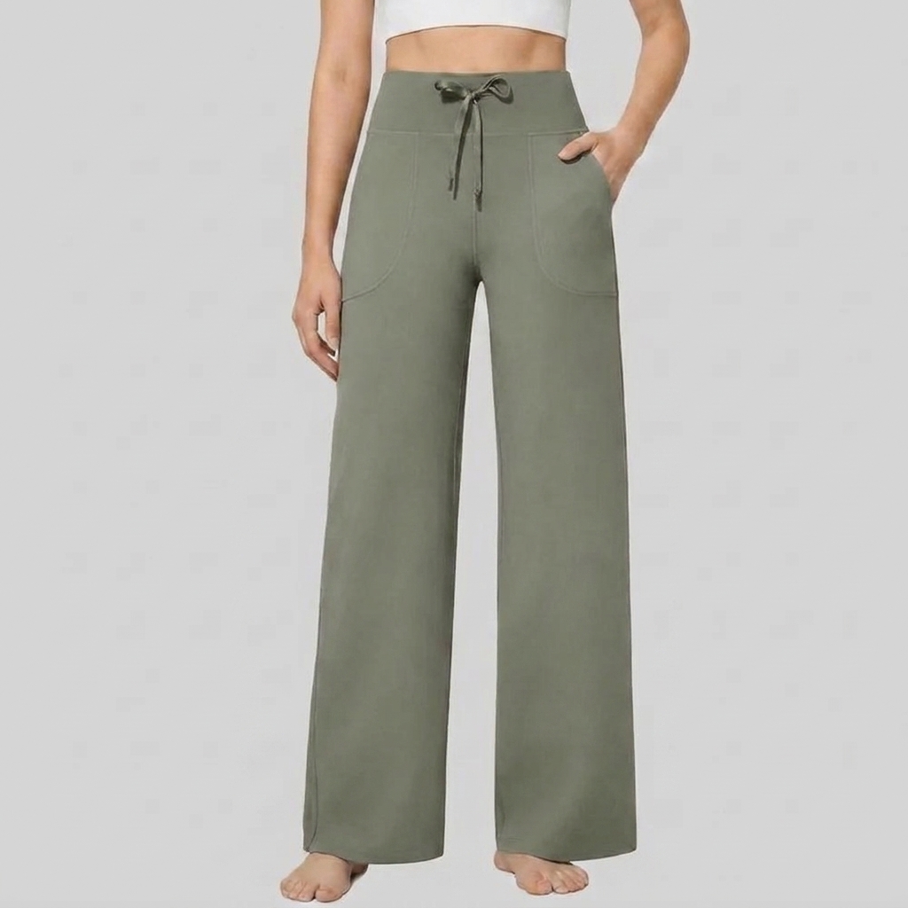 The Wide-Leg Lounge Pant