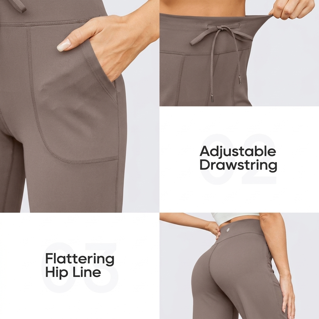 The Wide-Leg Lounge Pant