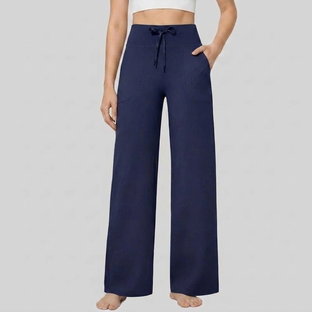 The Wide-Leg Lounge Pant