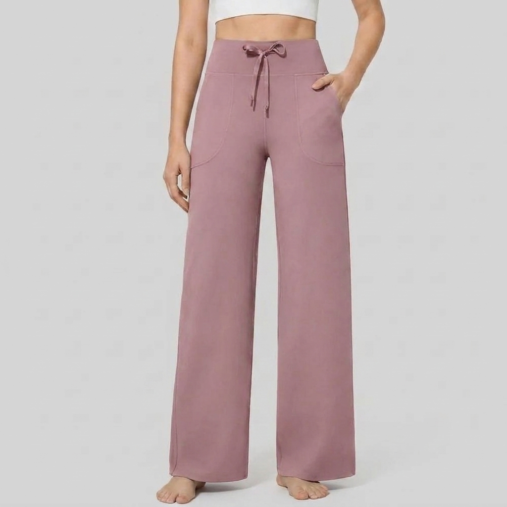 The Wide-Leg Lounge Pant