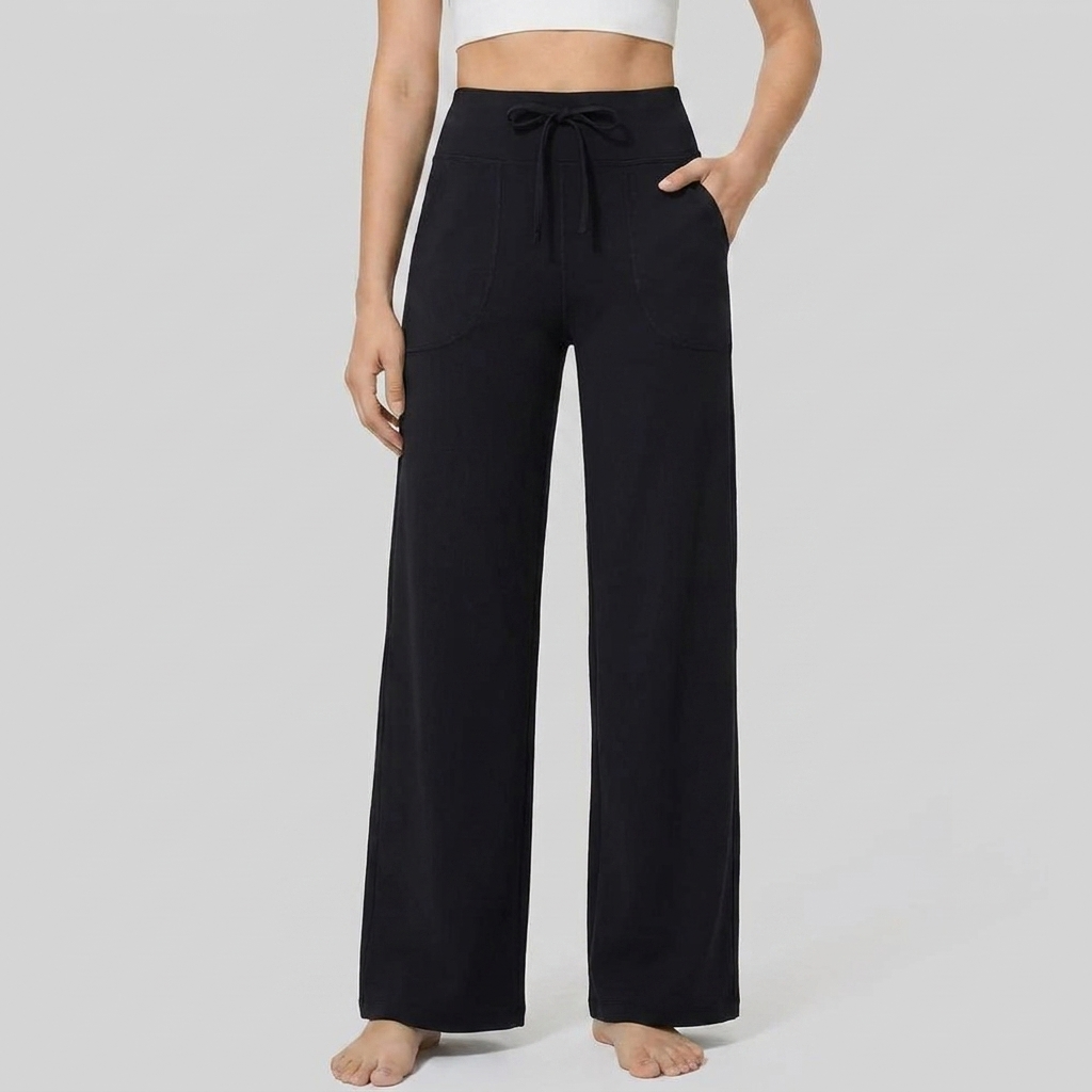 The Wide-Leg Lounge Pant