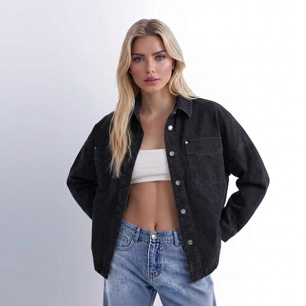The Oversized Denim Jacket