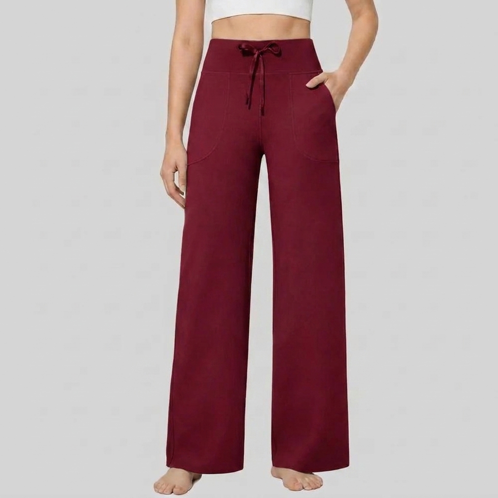 The Wide-Leg Lounge Pant