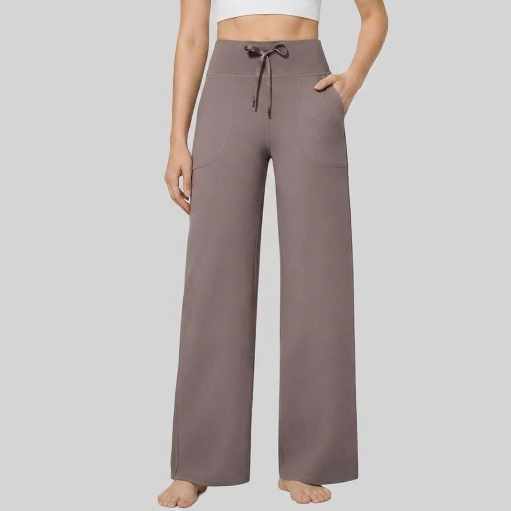 The Wide-Leg Lounge Pant