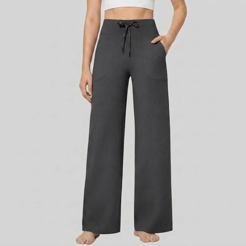 The Wide-Leg Lounge Pant