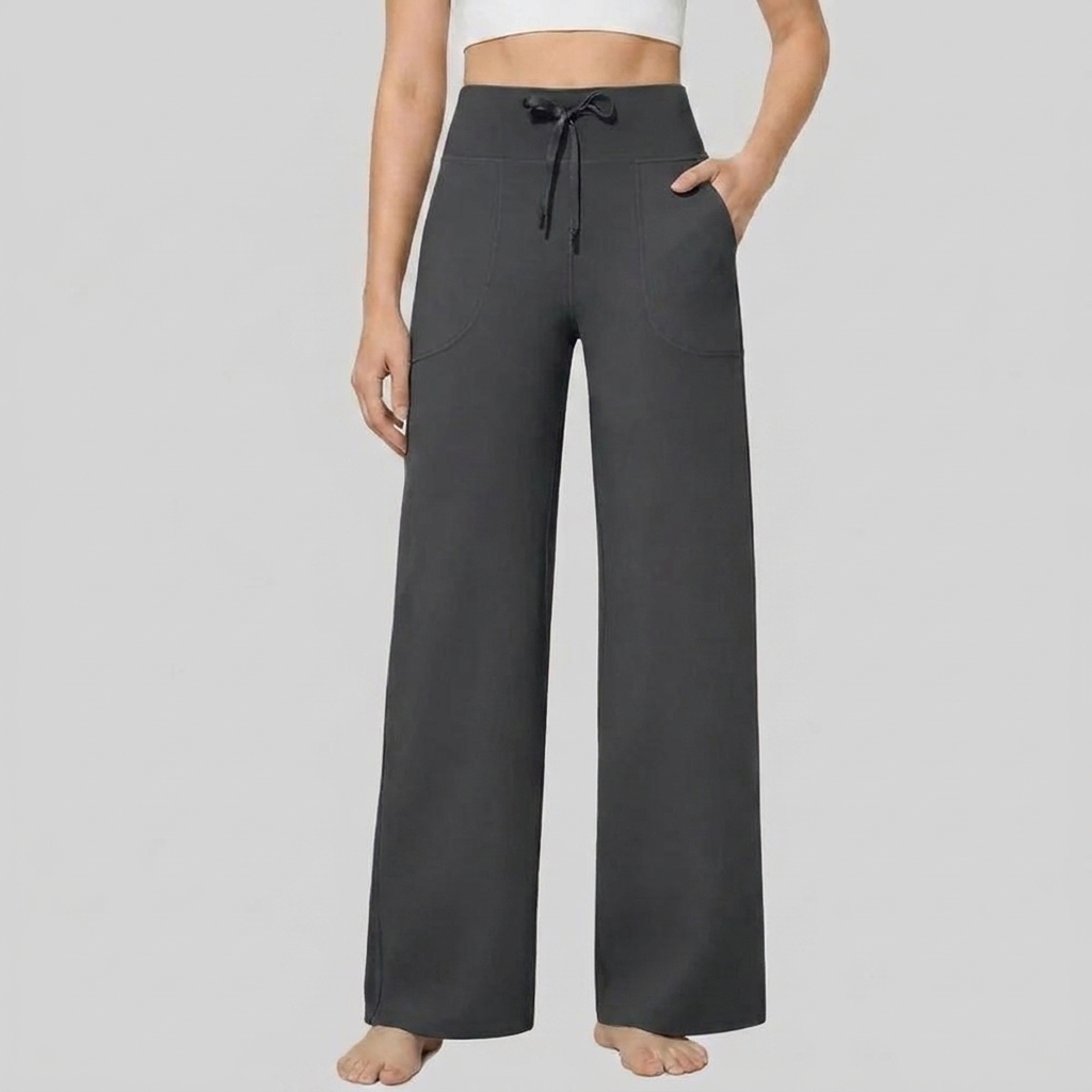 The Wide-Leg Lounge Pant