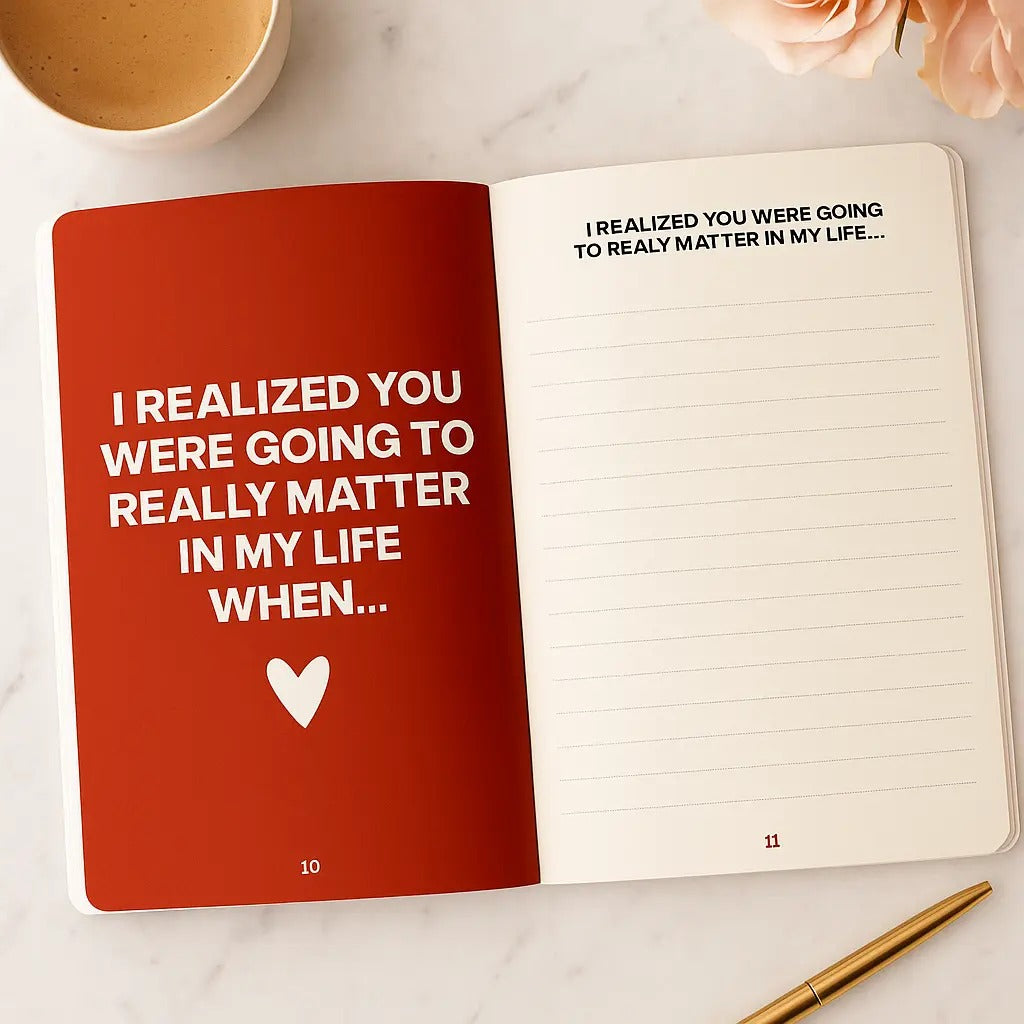 I realized you were going to really matter in my life when