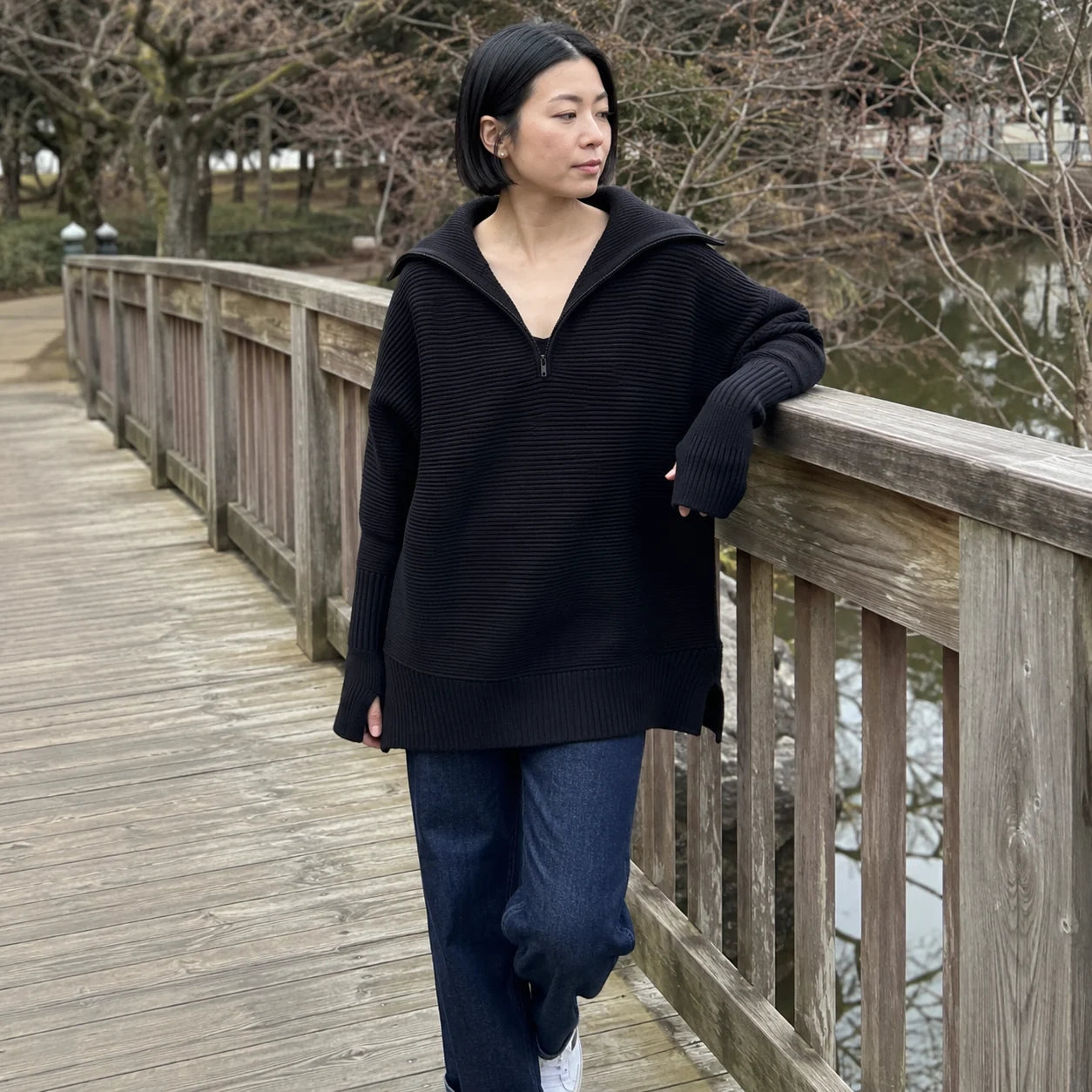 The Quarter-Zip Knit