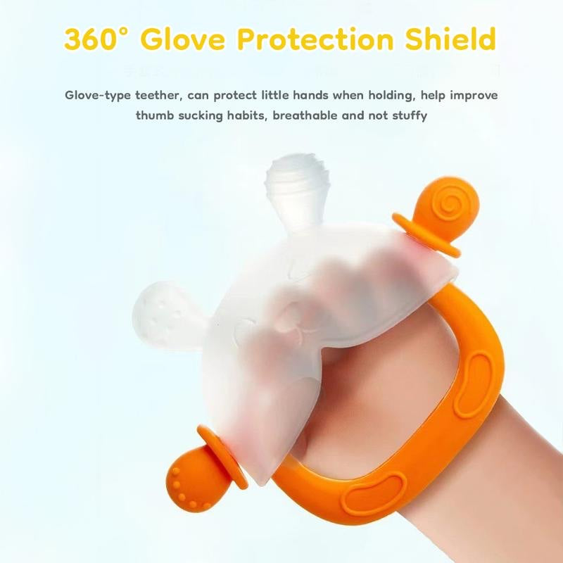360 degree glove shield protects little hands while holding