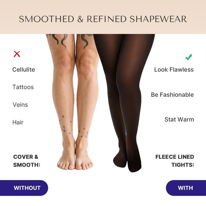 Maneele Fleece-Lined Tights Bodysuit