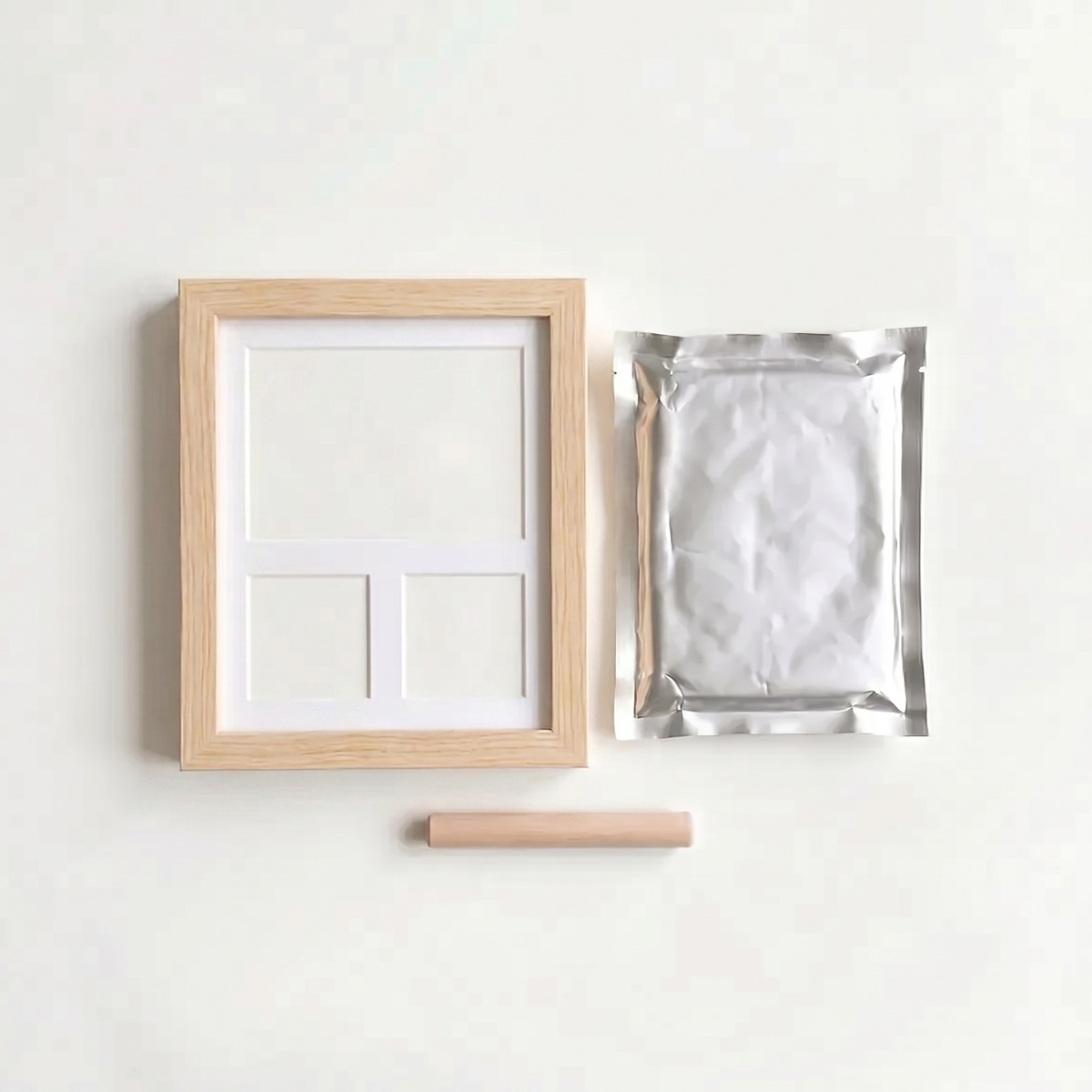 Wood frame keepsake