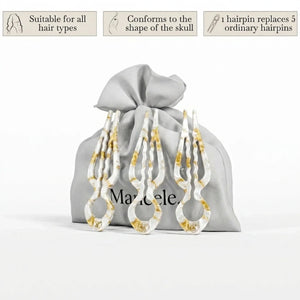 Prestige HairPin – Set of 3 (Tortoise Gold)