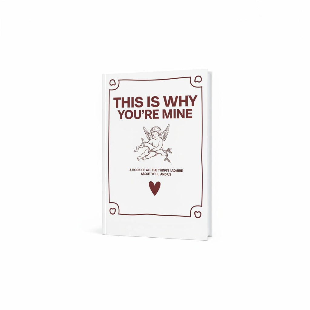 This Is Why You're Mine couples journal cover