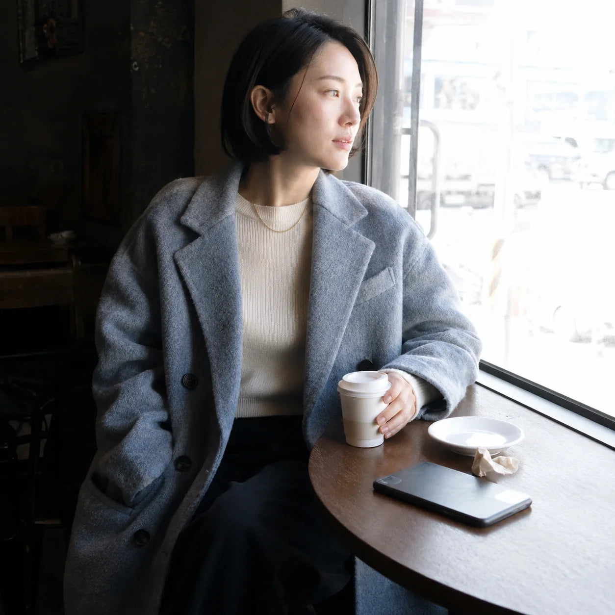 The Double-Breasted Wool Coat