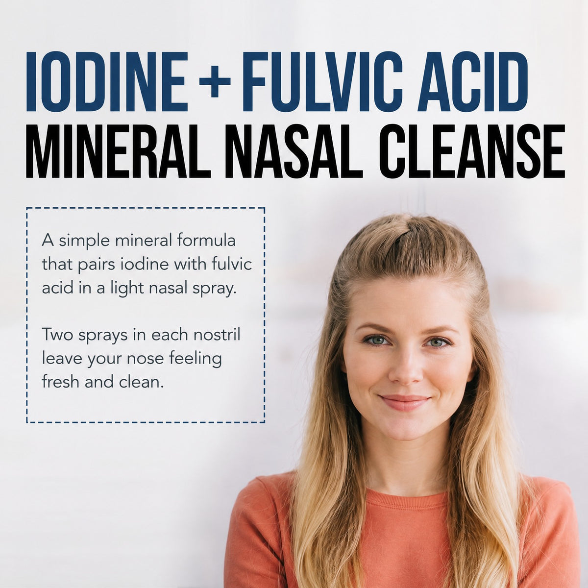 Iodine plus fulvic acid: a mineral nasal cleanse that leaves your nose feeling fresh and clean