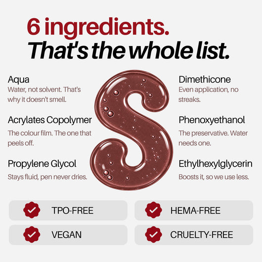 Sweenly Hazelnut Nail Pen — 6-ingredient formula, TPO-free, HEMA-free, vegan
