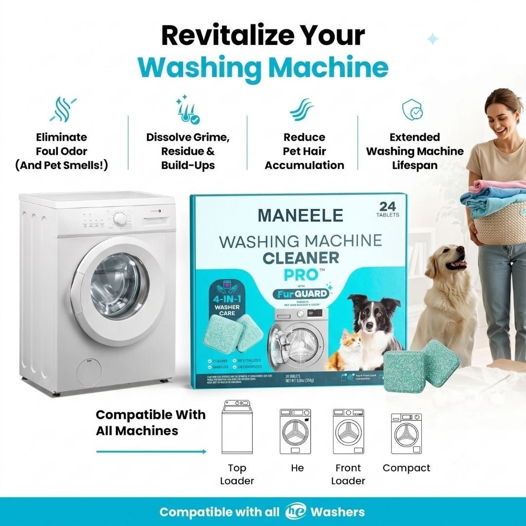 Revitalize your washing machine