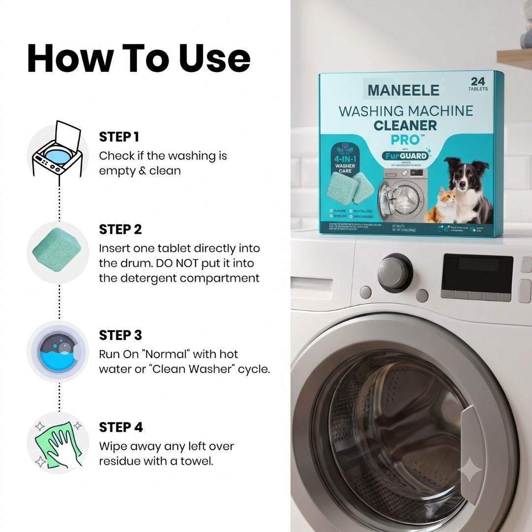 How to use in four steps